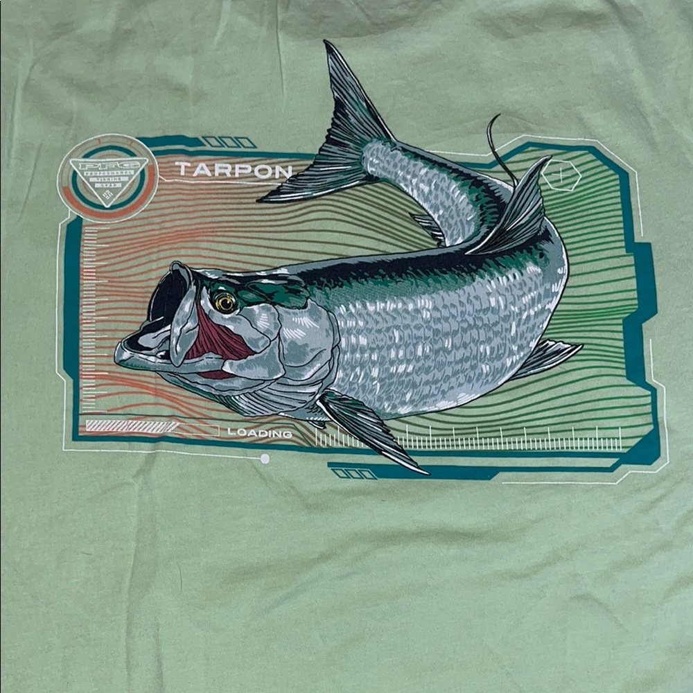 Columbia Green T-Shirt Size Medium